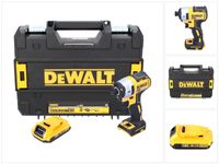 DeWalt DCF 887 NT Akku Schlagschrauber 18 V 205 Nm 1/4" Brushless + 1x Akku 2,0 Ah + TSTAK - ohne Ladegerät