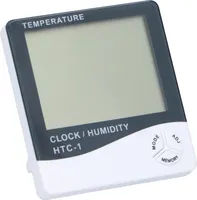 Digitálna meteorologická stanica s teplotou, vlhkosťou, kalendárom a časovačom