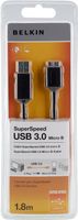 BELKIN USB 3.0 Micro-USB Pro Kabel, A to Micro-B, 1,8m