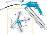 Druckluftfettpresse 9042N-1 230l/min 400 ml 6,3bar HAZET