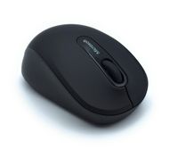 Microsoft Bluetooth Mobile Mouse 3600 - Maus (beidhändig, bluetrack, Bluetooth, 1000 dpi, 4000 pps, Schwarz).