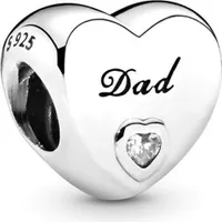 Pandora Dad Herz Charm 796458CZ Anhänger