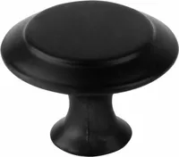 20 x Möbelknöpfe Möbelgriffe Schrankknopf Möbelknäuf Tür Knopf Edelstahl Schwarz