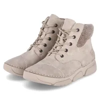 Rieker Komfort Stiefeletten Damen 362D3435393030 Beige 36 EU