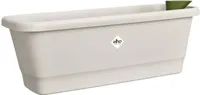 Blumentopf Elho 52 x 20 x 18 cm Grau Kunststoff Quadratisch
