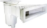 Astralpool 56299 Skimmer Norm Für Linerpools 17l Durchsichtig  Durchsichtig One Size