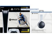 Sony PlayStation 5 PS5 Digital Edition Konsole inkl. FIFA 23 + Sony Pulse 3D Headset