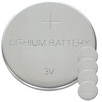BeMatik - CR1632 3V Lithium-Batterie 5 Einheiten
