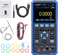 Multimetr oscyloskopowy, generator przebiegów, 70 MHz, jednokanałowy, 250 MSa/s, oscyloskop cyfrowy 3 w 1 z 3,5-calowym wyświetlaczem LCD (320 x 240)