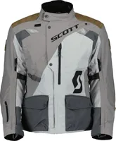 Scott Dualraid Dryo Motorrad Textiljacke, hellgrau/dunkelgrau, M
