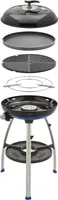 1x CADAC Carri Chef 50 Chef Pan 50 mbar, 1x Topfständer, 1x Grillrost, 1x Chef Pan Pfanne, 1x Deckel 1x Tragetasche