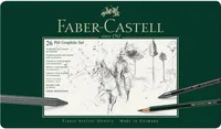 FABER-CASTELL Set Pitt Graphite groß Metalletui