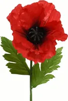 Mohnblume künstlich dekorativ 115 cm