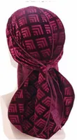 Dreamfix Durag Samt, Farbe:Weinrot #118