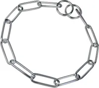 Sprenger Halskette, langgliedrig - Stahl verchromt, 3,0 mm, 54 cm