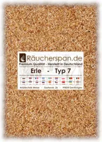 Räucherspäne von räucherspan.de - jetzt auch bei Kaufland - für Sparbrand, Räucherschnecke - Erle Typ 7, 4kg