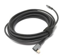 USB 3.2 Gen 1 Kabel 5 m Typ C Stecker zu Stecker Adapter Winkel in Schwarz
