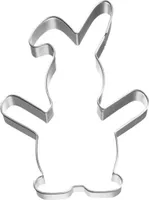 Birkmann 1010718910 Ausstechform Knuddel-Keks, Hase, 10,2 cm, Kunststoff, Grau, 5 x 3 x 2 cm