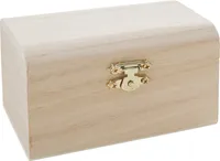 VBS Holztruhe, Rohholz, 12x8x6,5cm