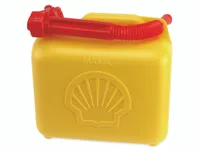SHELL Benzinkanister, 5 L, gelb