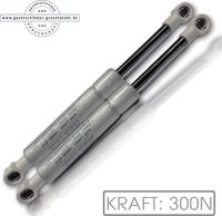 2x Gasdruckfeder Ersatz LIFT-O-MAT 300N 195mm Gasdruckdämpfer Kesseböhmer Liftomat