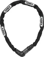 ABUS Kettenschloss Steel-O-Chain 5805C – Zahlenschloss aus 5 mm starken Stahlkette – ABUS-Sicherheitslevel 4 – 75 cm – Schwarz