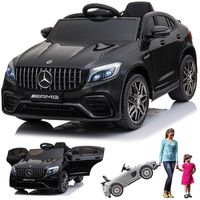 Mercedes-Benz AMG C63 Kinderauto Kinderfahrzeug Kinder Elektroauto 12V Schwarz 