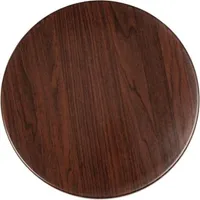 Bolero Runde Tischplatte Dunkelbraun 80Cm