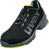 uvex 1 Halbschuhe S2 schwarz, gelb Weite 14 Gr. 49