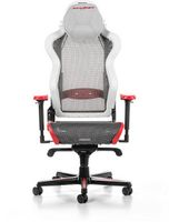 DXRacer Air R1S Gaming Stuhl weiß-rot-grau