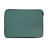 MuchoWow® Laptop Hülle 14 ZollGrün - Farbe - Wand Laptoptasche - Laptoptasche - Stoßsicher - Schutzhaube