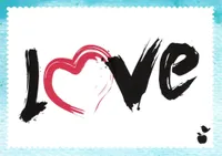 Postkarte MainSpatzen "Love"