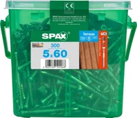 Spax Terrassenschrauben 5.0 x 60 mm TX 25 - 300 Stk.