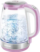 SENCOR SWK 2198RS Rýchlovarná kanvica s reguláciou teploty, objem 2,0 l, funkcia udržiavania teploty 30 min, výkon 2200 W, obojstranný vodoznak, centrálny 360° konektor STRIX