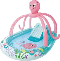 INTEX 56138NP - Playcenter - Friendly Octopus (234x183x15cm) Planschbecken Spielcenter