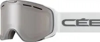CEBE Erwachsenen Skibrille VERSUS Matt Grey/White Amber Flash Mirror