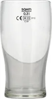 Soma Tulip Glas 0,3l mit Eichung