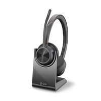 Plantronics Poly BT Headset Voyager 4320 UC Stereo USB-C Teams mit Stand