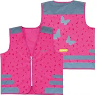 Wowow Reflex-Kinderweste Nutty Pink Gr. L