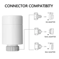 Immax SMART ZIGBEE Termostatická hlavica 07732L