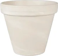 Übertopf Spang Ø 20,5 cm H 17 cm Ton grau