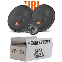 Lautsprecher Boxen JBL 16,5cm System Auto Einbausatz - Einbauset für Seat Ibiza 6J - justSOUND
