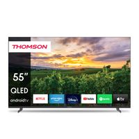 Thomson 55QA2S13, 139,7 cm (55"), 3840 x 2160 Pixel, QLED, Smart-TV, WLAN, Grau