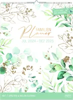 HÄFFT Familienplaner XXL 2024/ 2025 Wand-Kalender 7-spaltig 18 Monate 8544-6