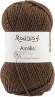 Rosários 4 Amália 9 Brown Strickgarn