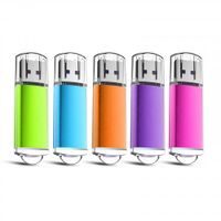 5x 8GB USB 2.0 Stick Flash USB Drive Kompakt USB Flashdrive Speicherstick Memorystick Farbe: Mehrfarbig