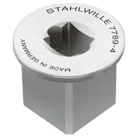 Stahlwille Vergrößerungsstück Innen-4kant 1/4mm Außen-4kant 1/2mm