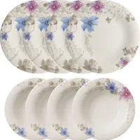 Villeroy & Boch Mariefleur Gris Basic 12-dielny jedálenský servis, prémiový porcelán, farba:pestrofarebná