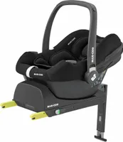 Maxi-Cosi CabrioFix I-Size Autositz Inkl. ISOFIX-Basisstation, 0-12 kg, Essential Black