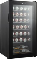 CAVIN Freistehender Bierkühlschrank - Northern Collection 82 | Automatische Abtaufunktion | 3-18 °C | 39 dB leise | 82 Liter | elektronisches Display